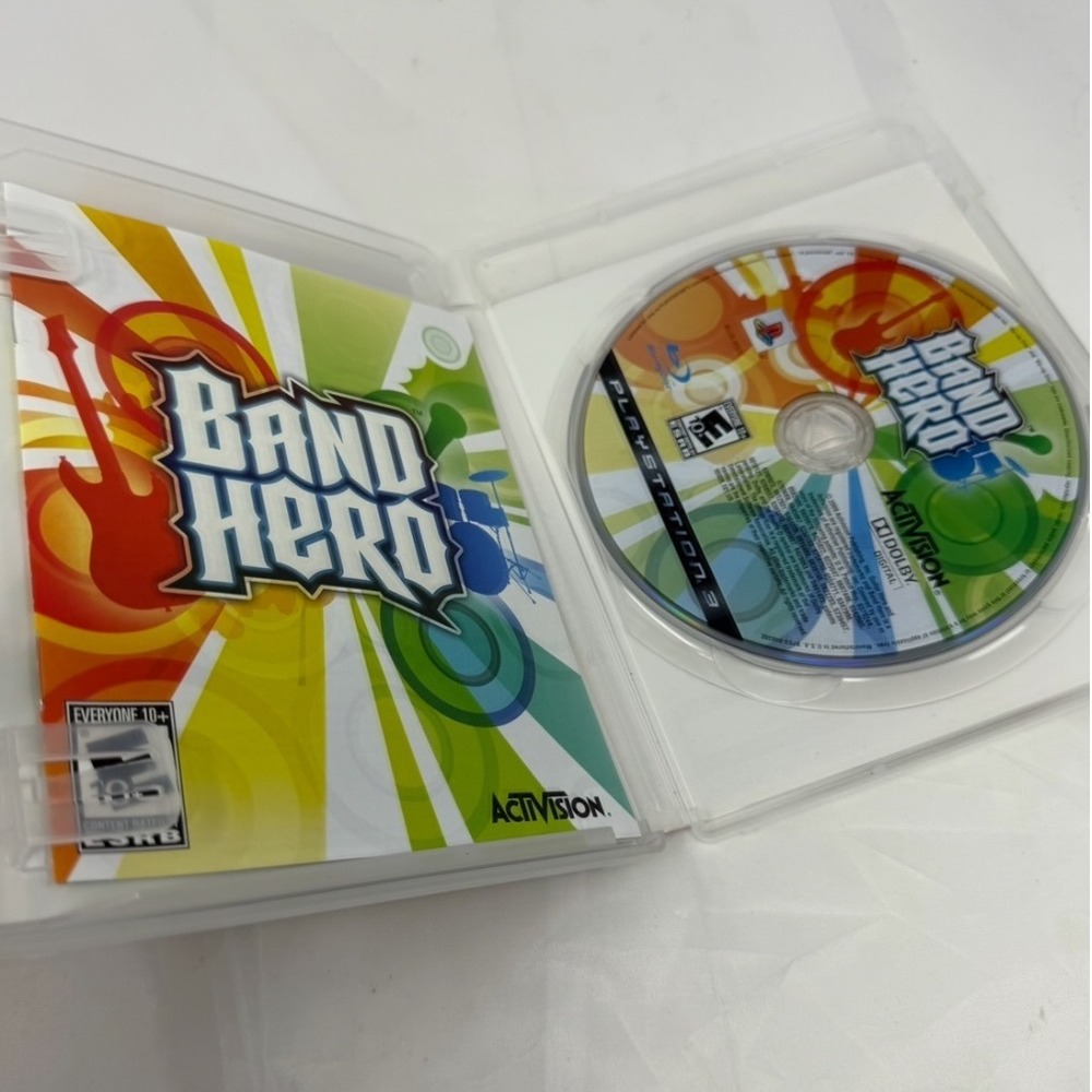 Band Hero Sony PlayStation 3 PS3 Activision 2009 Music Rhythm‎ Game with Manual